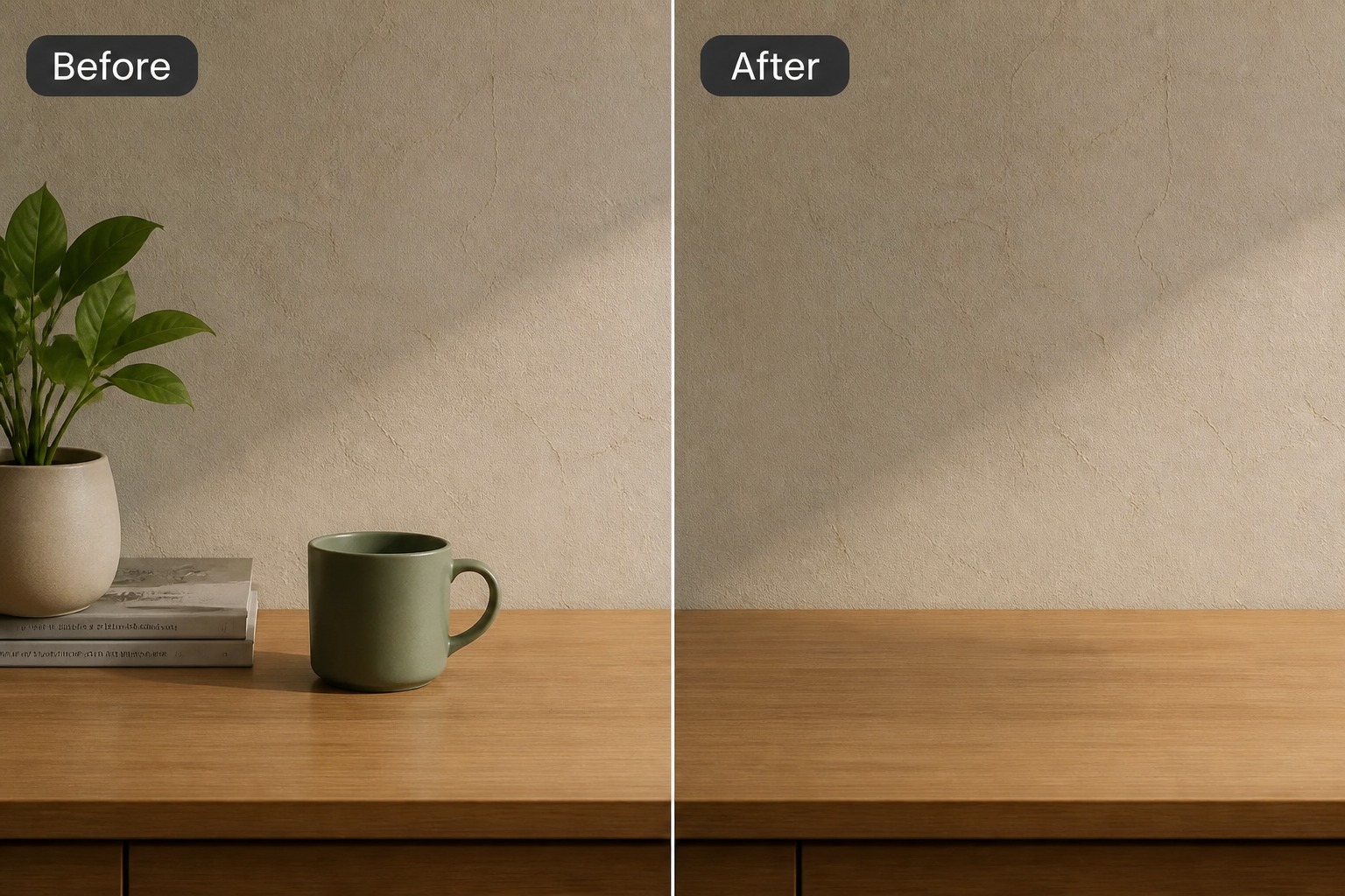 Repair the Background Naturally