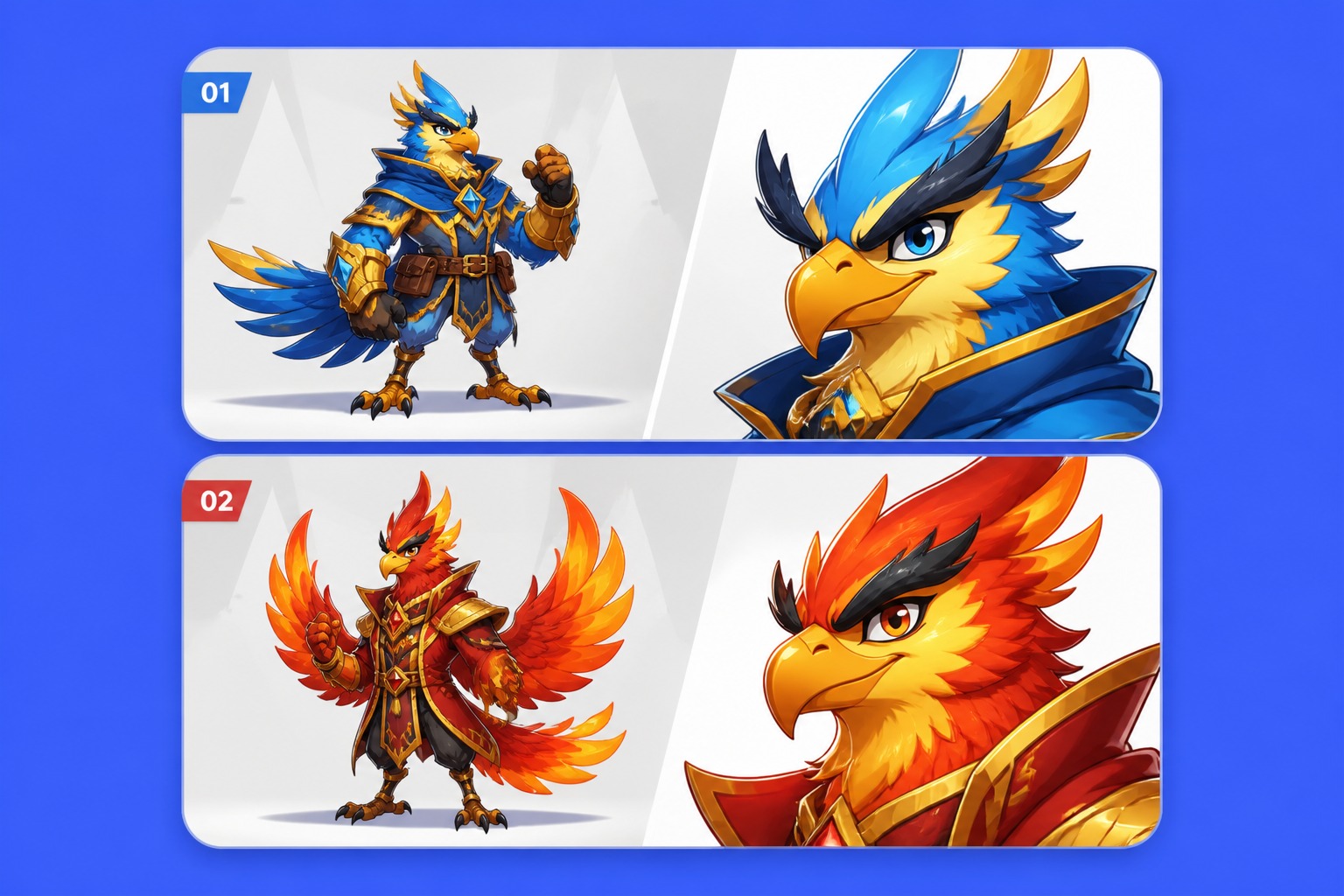 Angry Birds Inspired Rival
