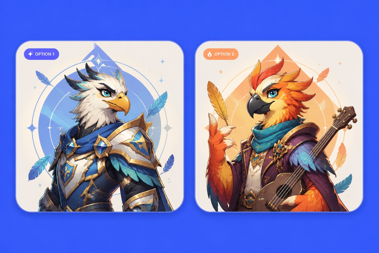 bird OC maker for Feathered Character Concepts
