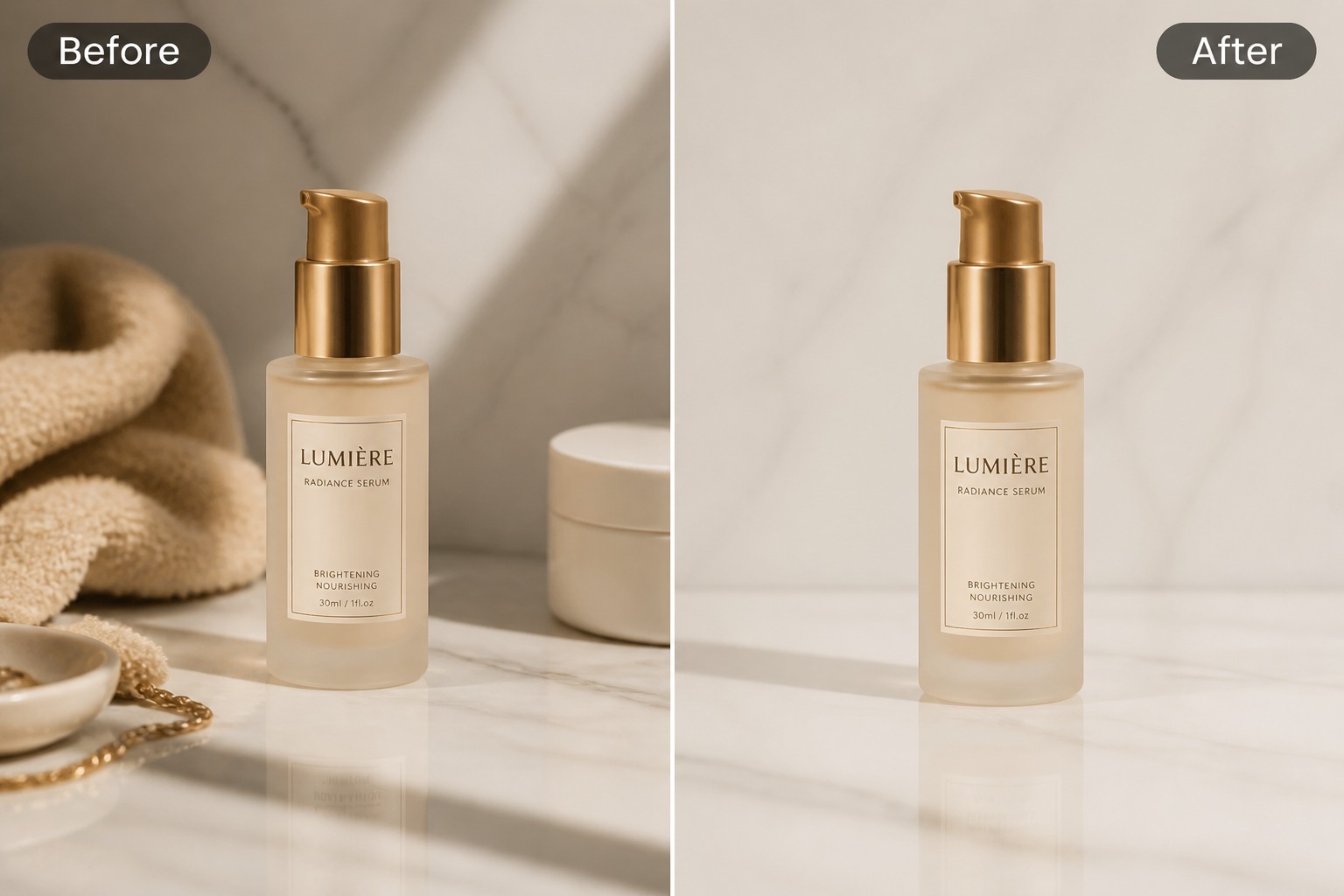Clean Product and Social Images