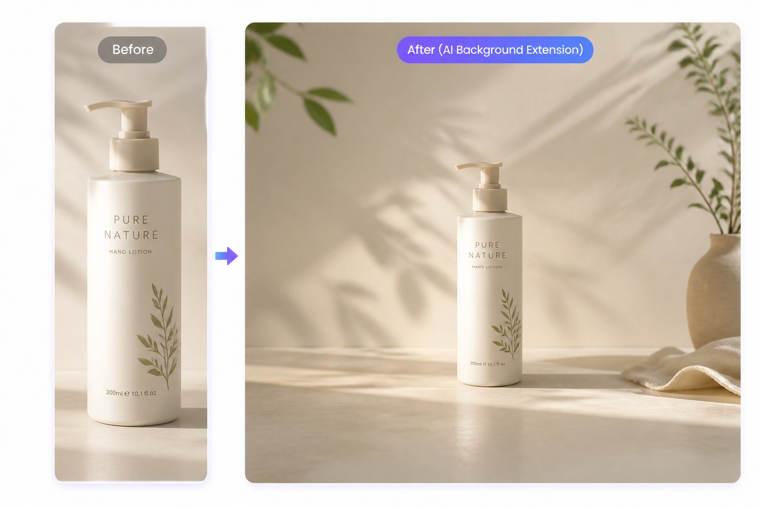 Add Clean Space Around Products