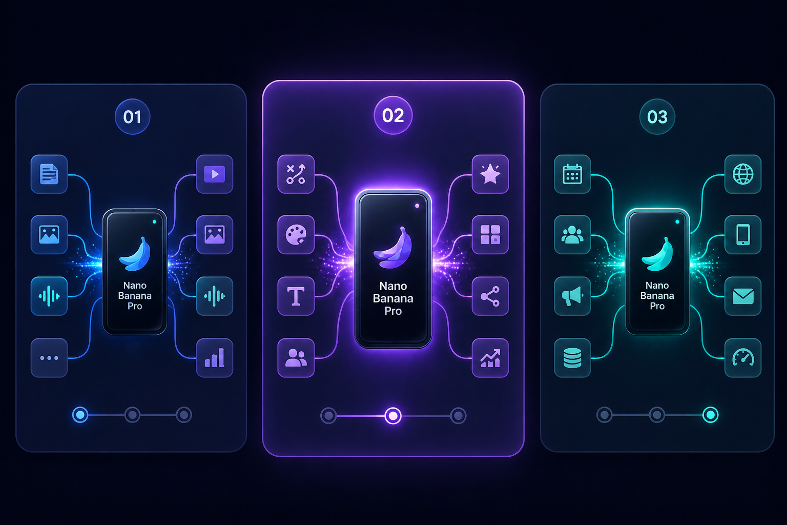 Nano Banana Pro used inside a larger creator image workflow pipeline