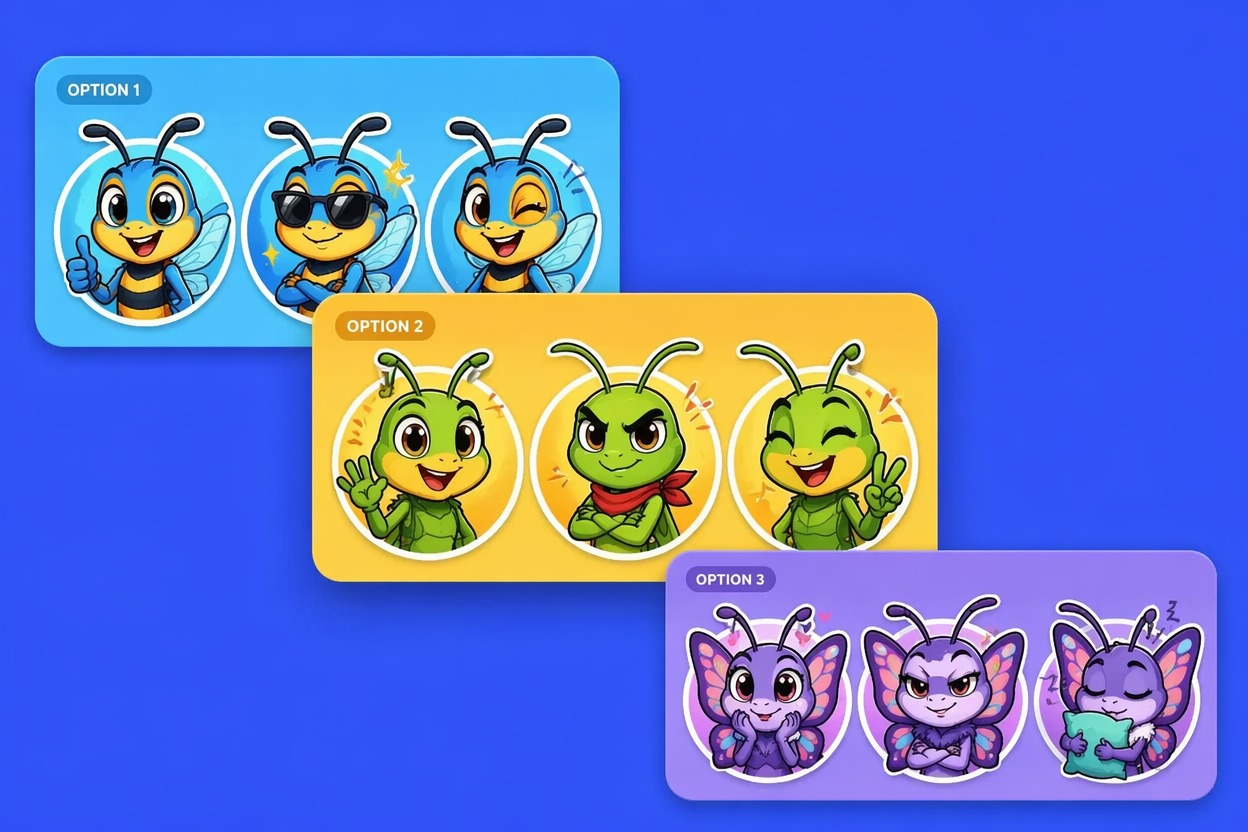 Create Avatar and Sticker Variants