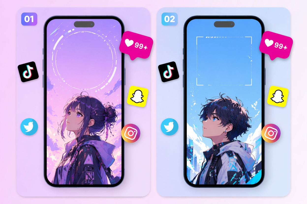 Make Phone Wallpapers