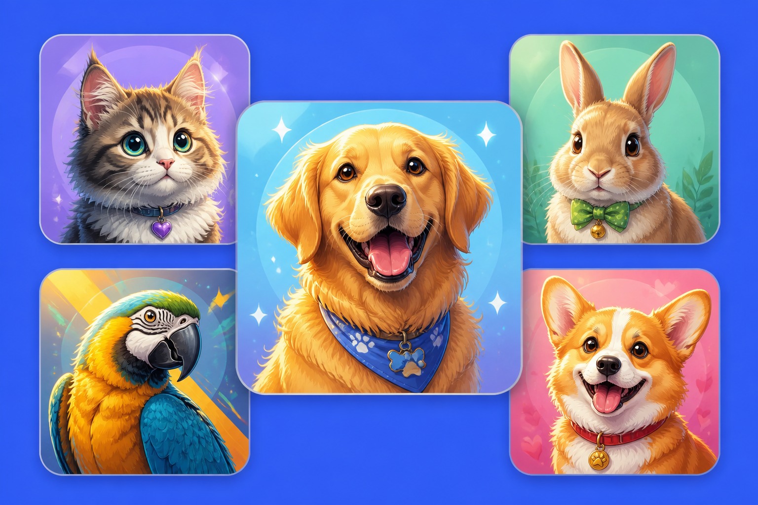 AI pet portrait generator
