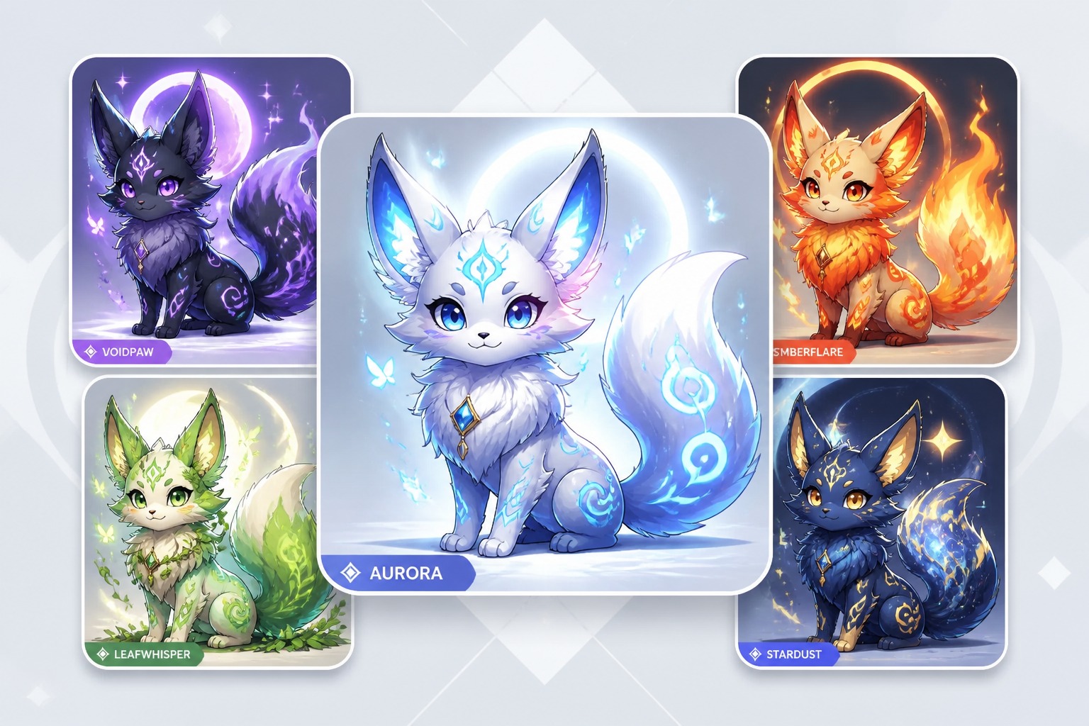 Fantasy AI pet portrait companion