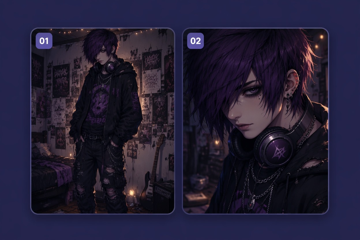 Soft Grunge Music Fan