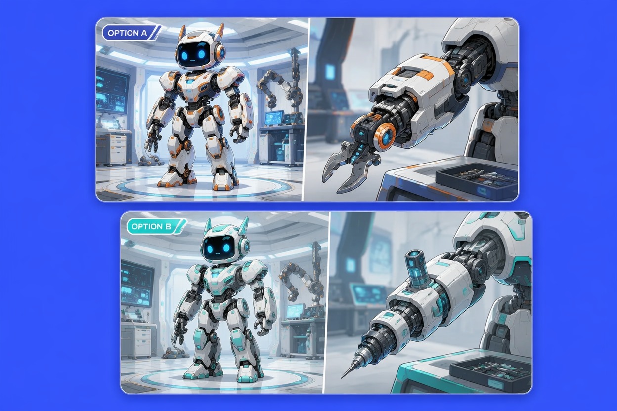 Robot OC Maker original sci-fi robot design