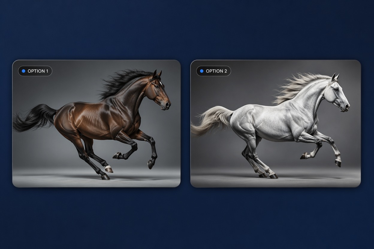 horse motion and composition control