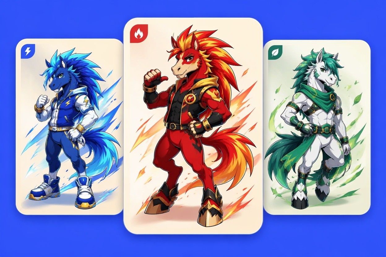 Build Sonic-Style Fan Horses