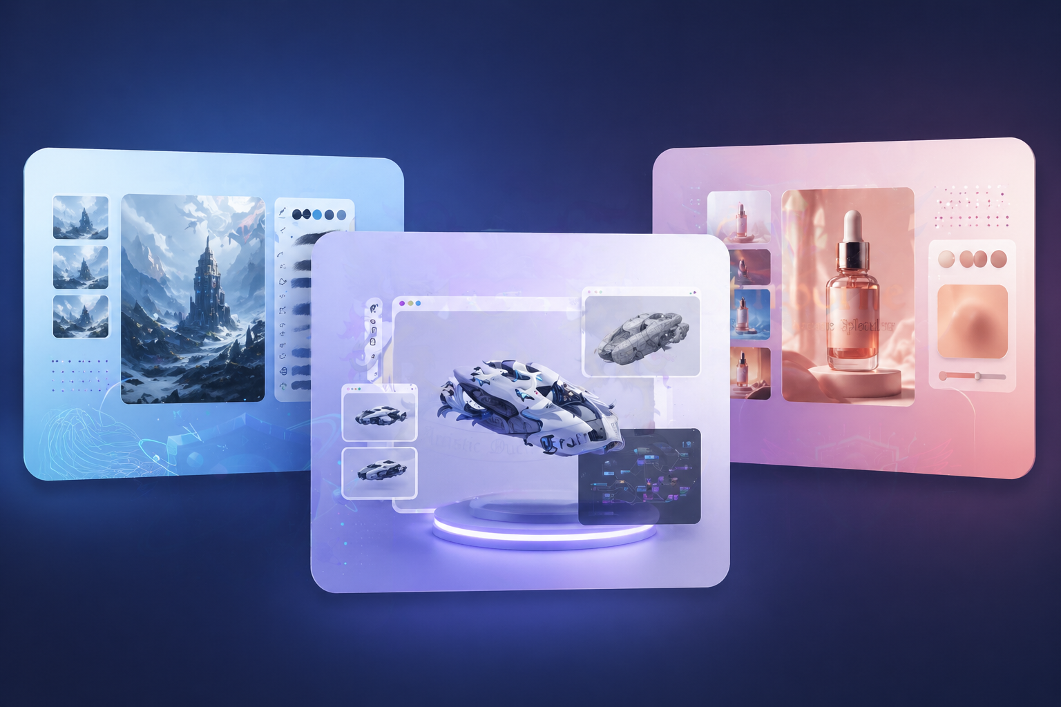 AI Image Generator hero visual