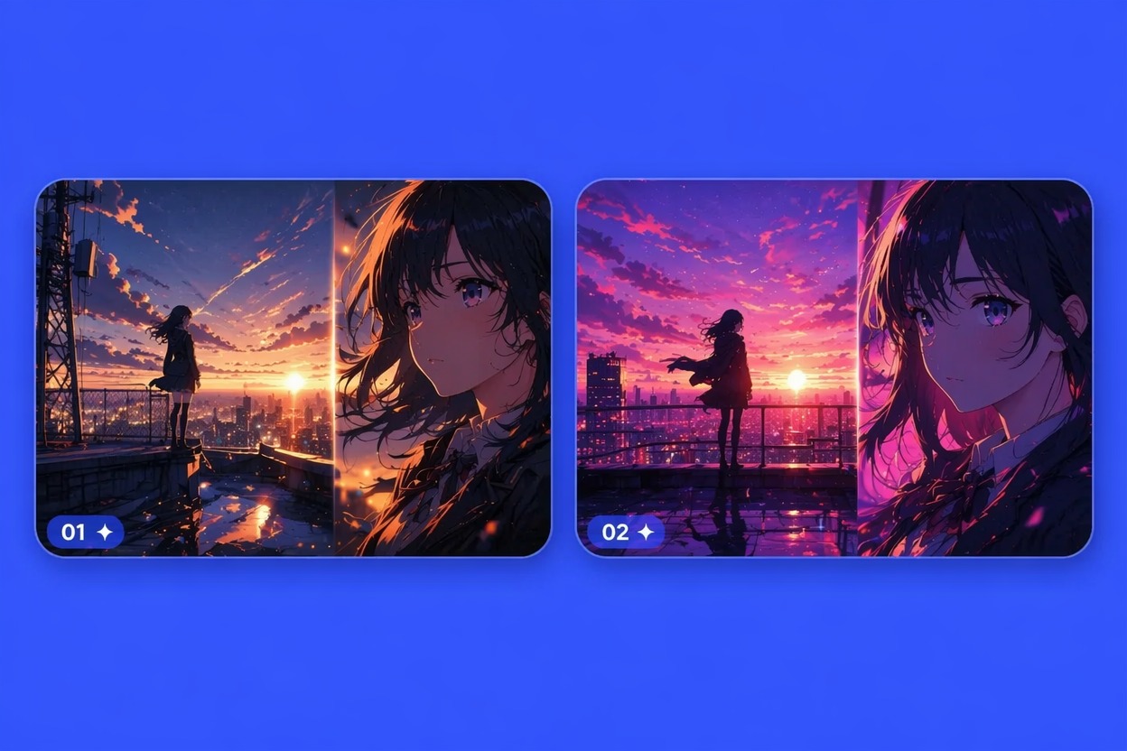 Veo 3 anime cinematic video concept
