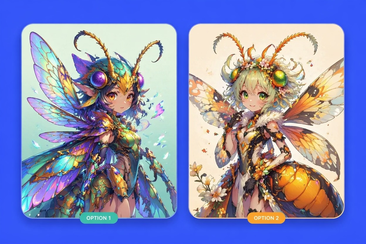 Generate Insect OC Concepts
