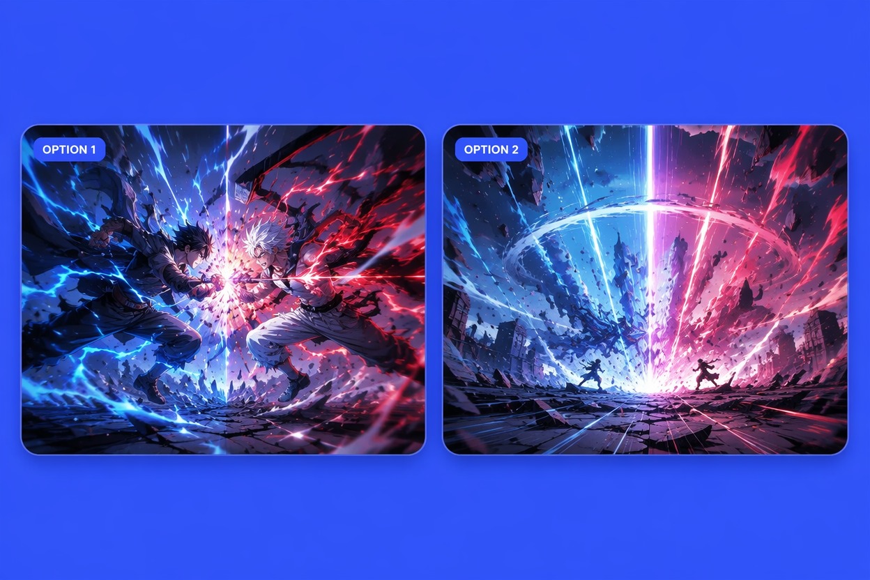 Plan a Complete Fight Sequence — AI Anime Fight Generator
