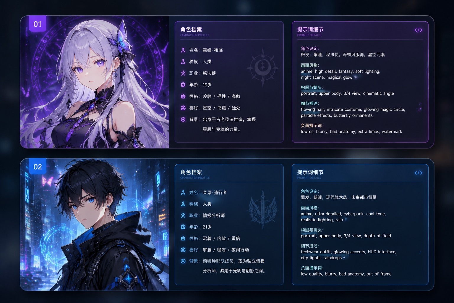 Character Briefs