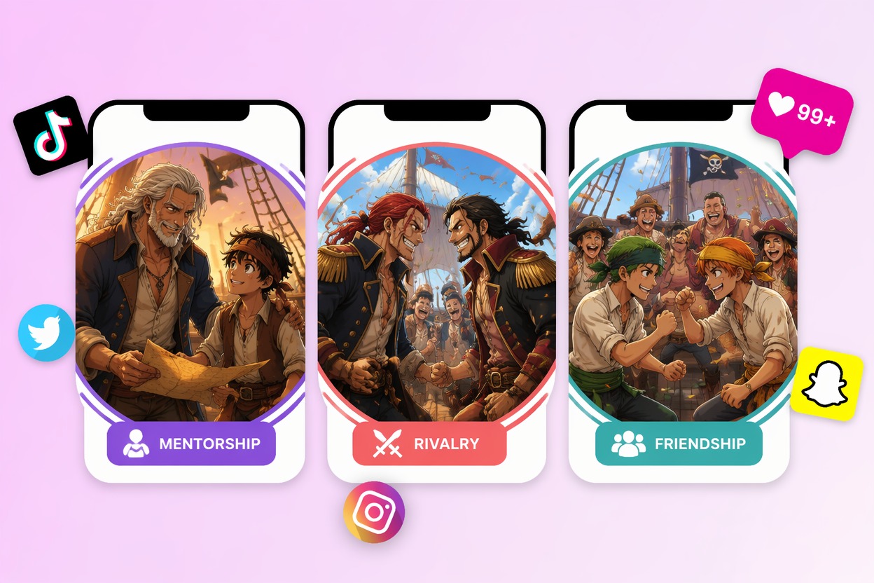 Show Bonds and Rivalries — Anime Pirate Crew Generator