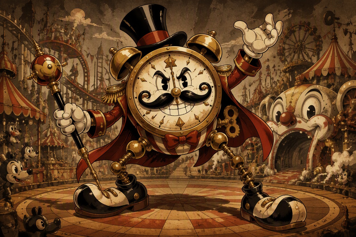 Original clockwork carnival boss OC