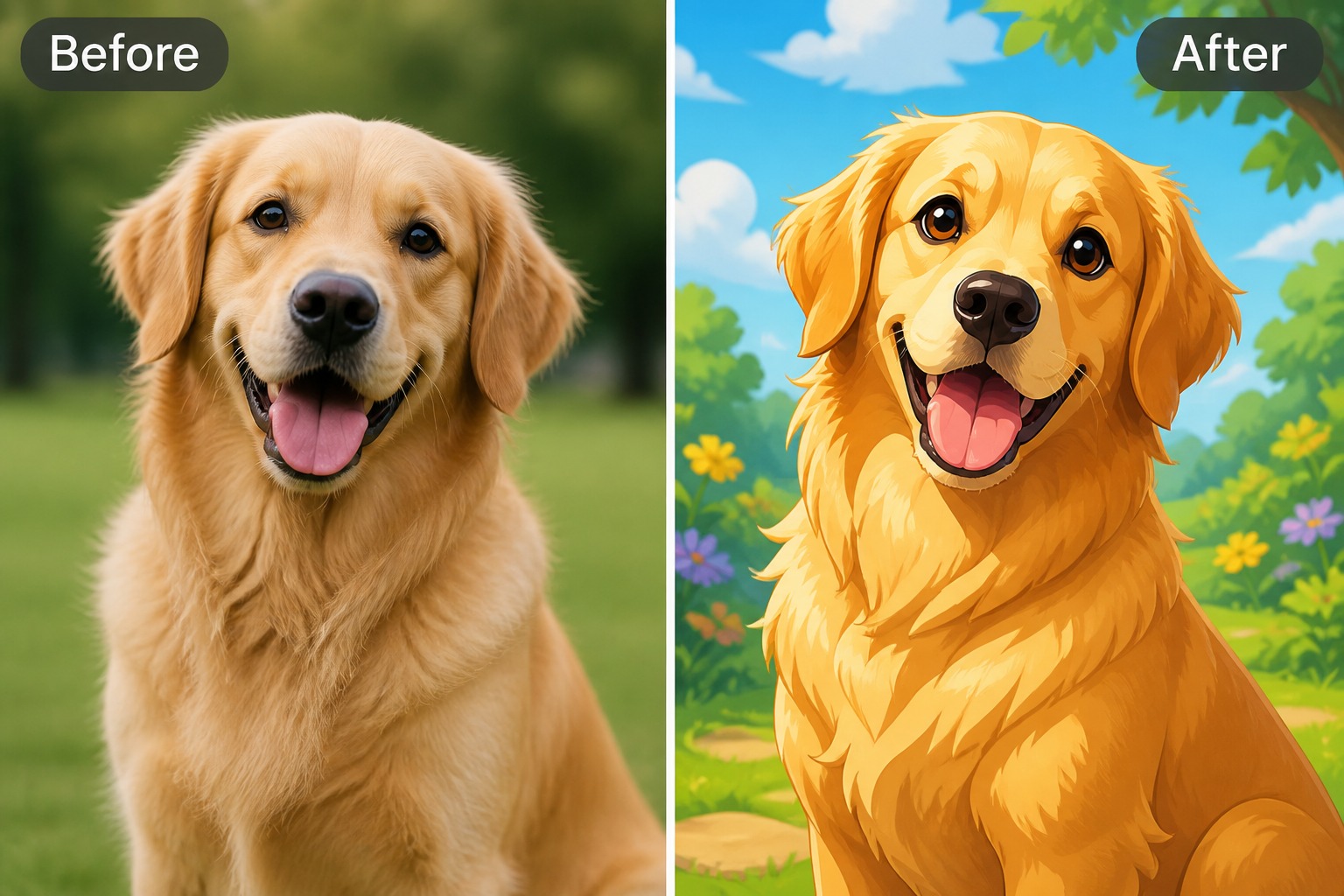 Transform Uploaded Pet References