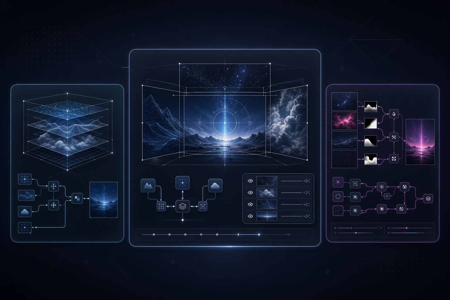 Ejemplo de composición de múltiples imágenes para Wan 2.7 Image