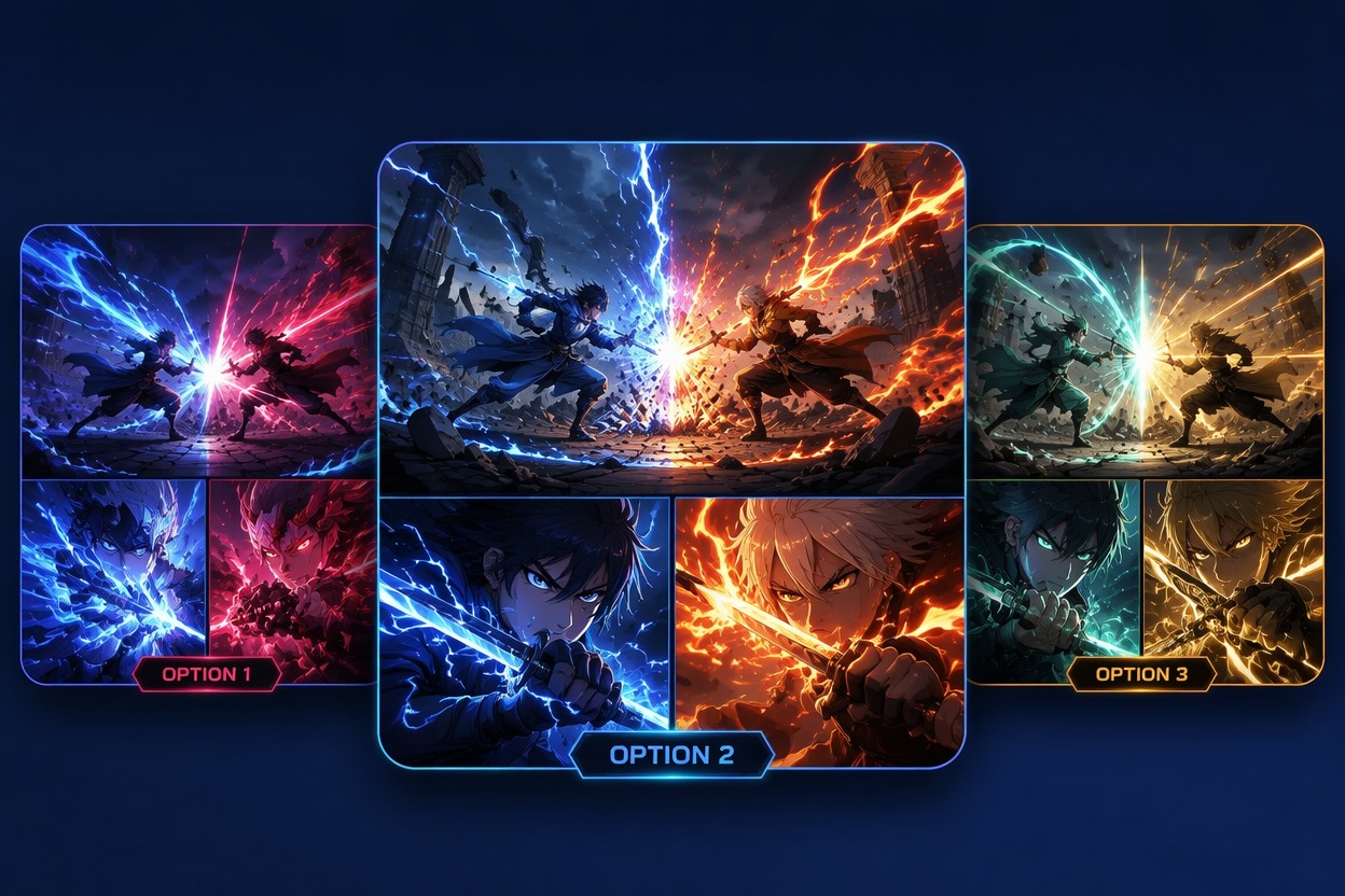 AI Anime Fight Generator