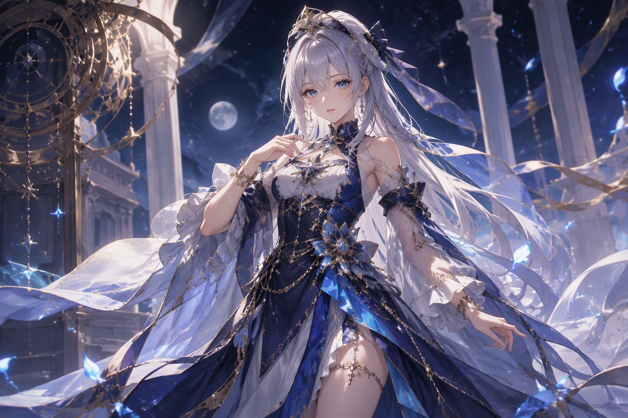 One original character illustration demonstrating build a stage-ready costume for puppet OC maker, theme-specific character design, polished anime fantasy RPG concept art, single subject, clean composition, no readable text, no logo, no watermark