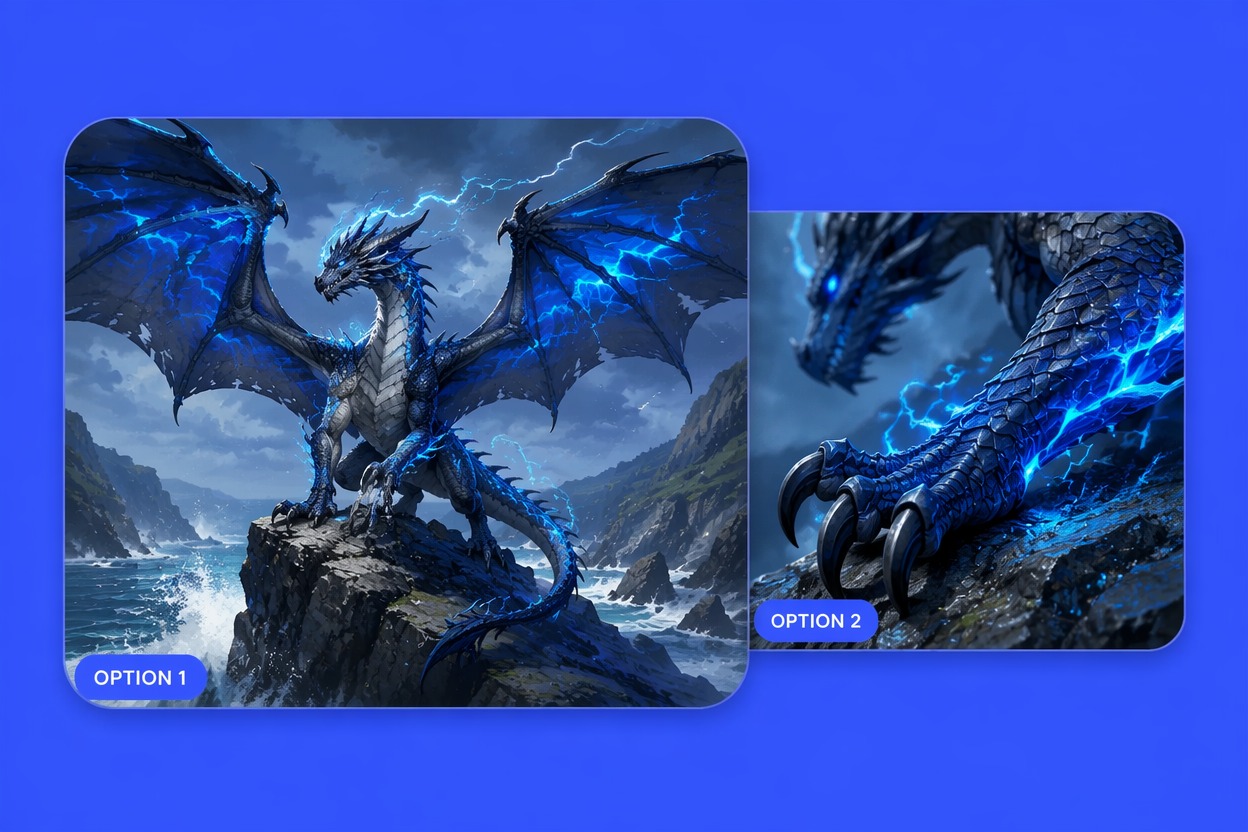 Storm cliff wyvern original dragon OC