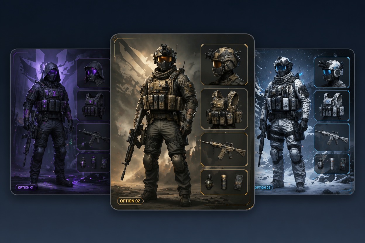 Shape Loadout Cues