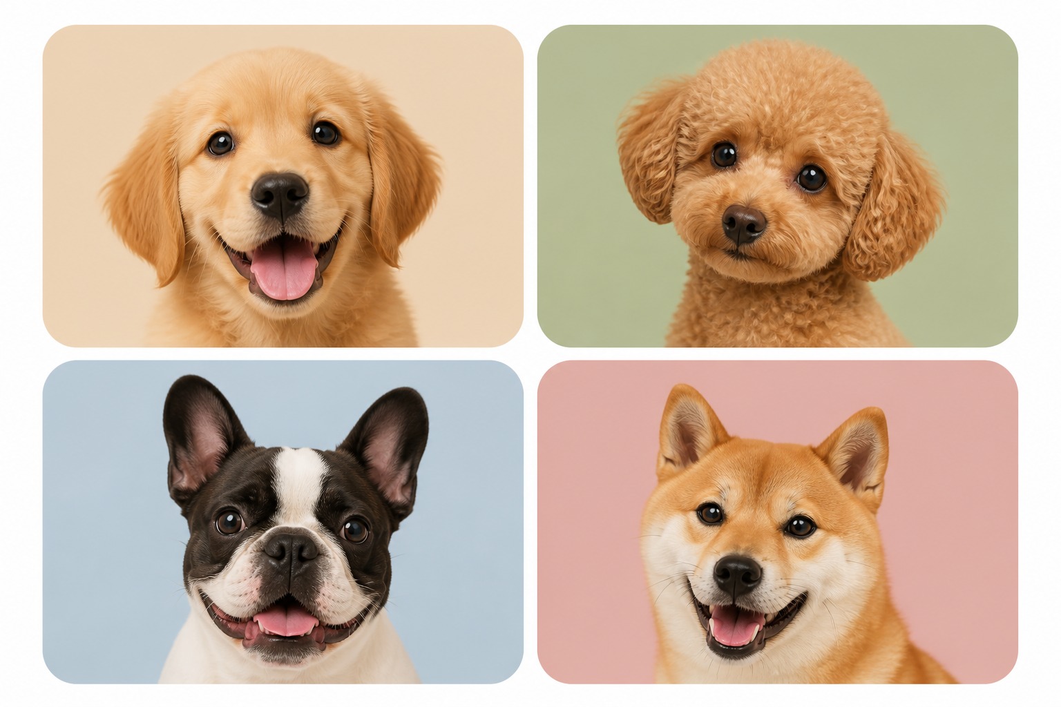 Build breed based dog looks