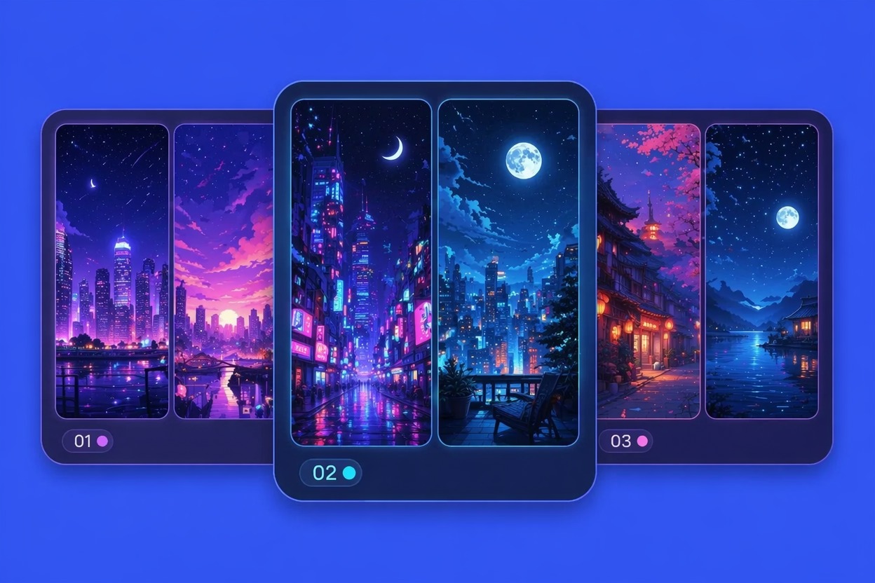 Anime Night Wallpaper
