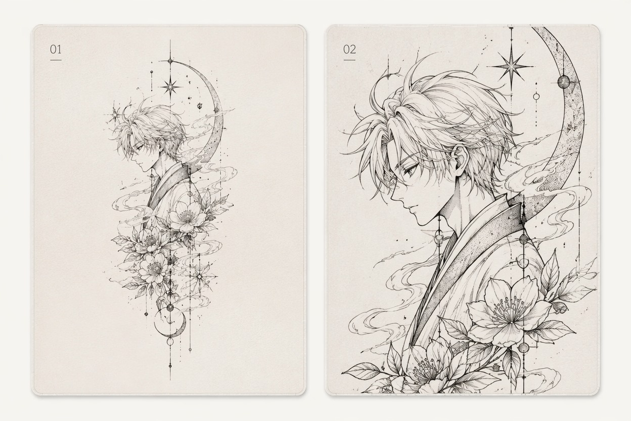 Anime Tattoo Generator