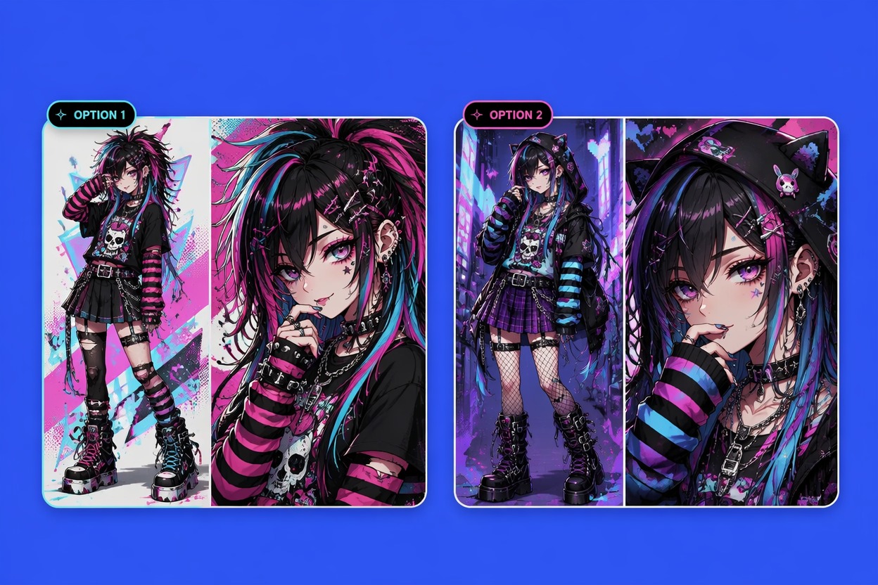 Scene OC maker original character art