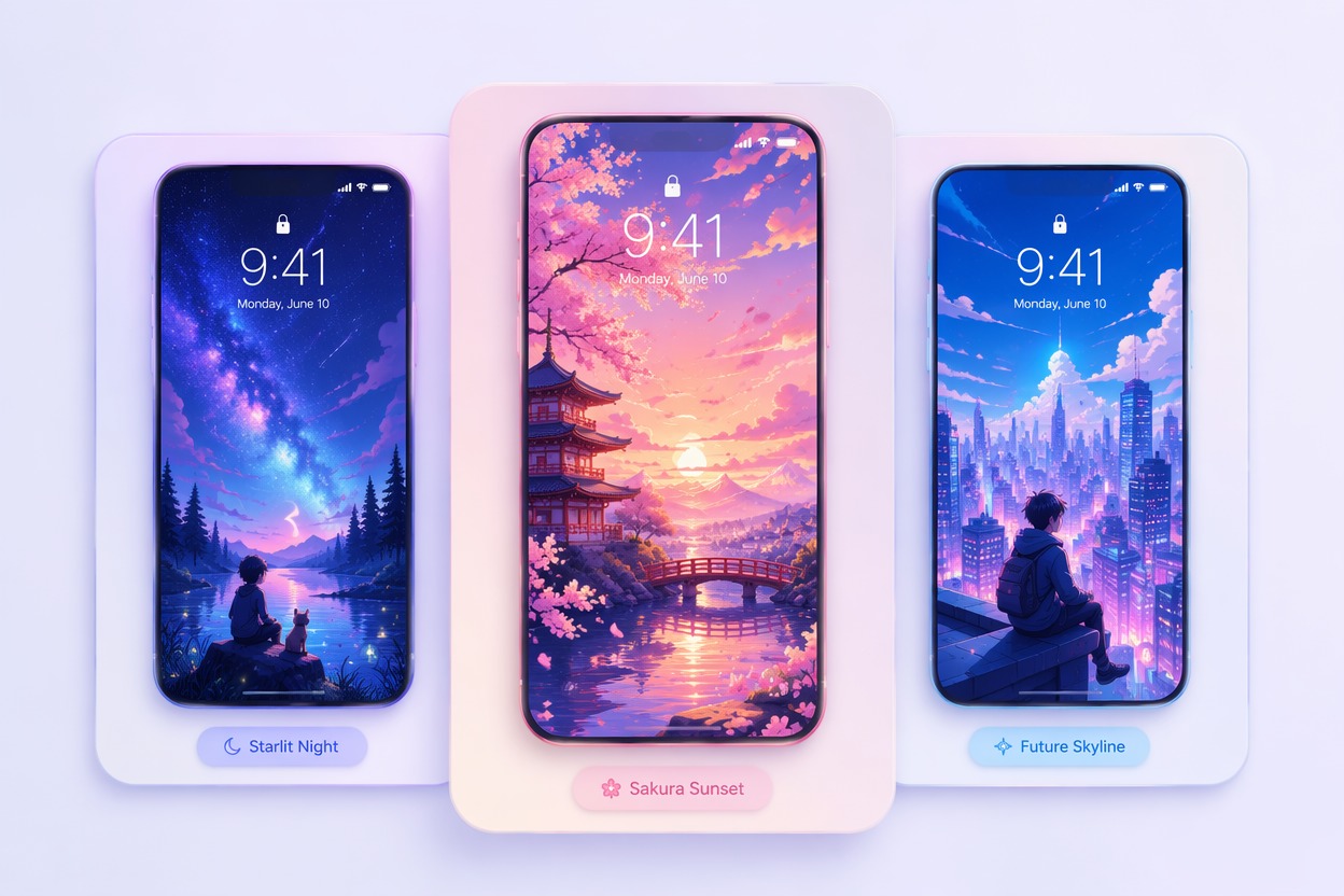 Lock Screen Maker example