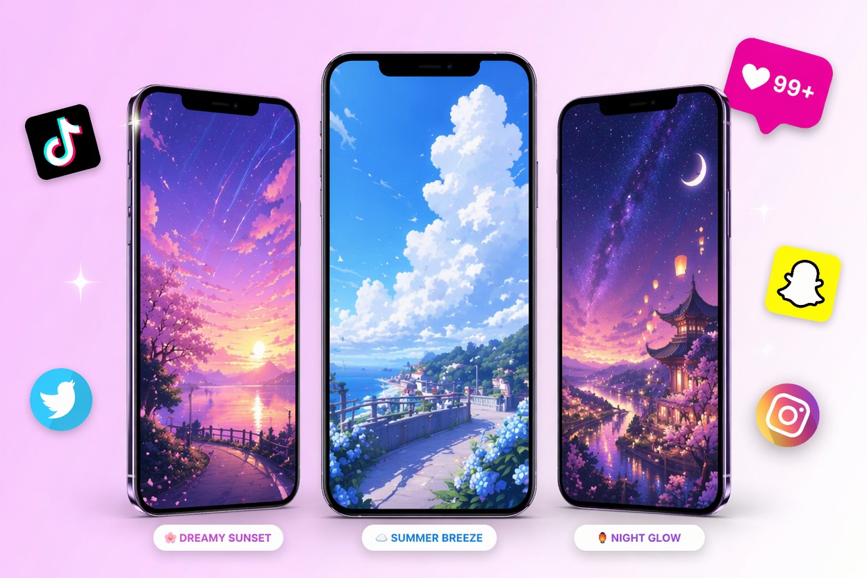 Generate Vertical Wallpapers
