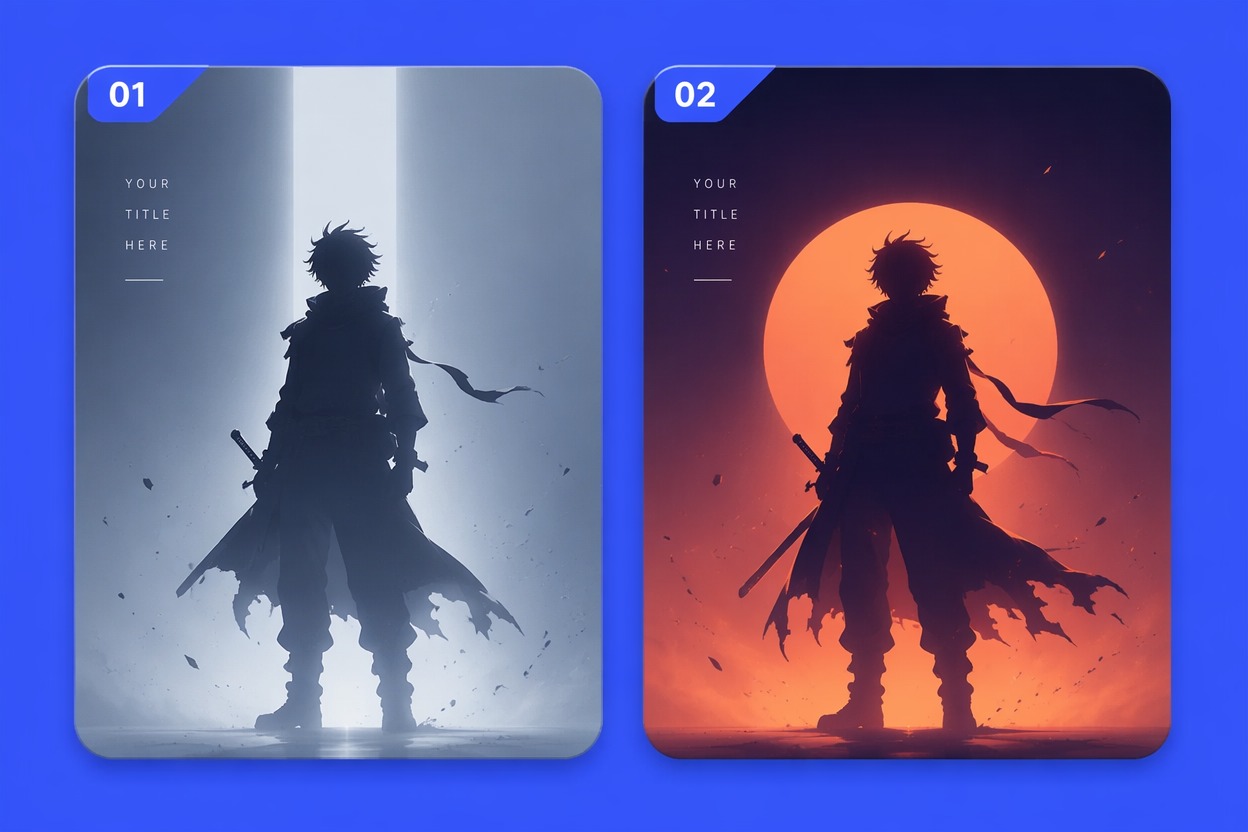 Character Poster Layout