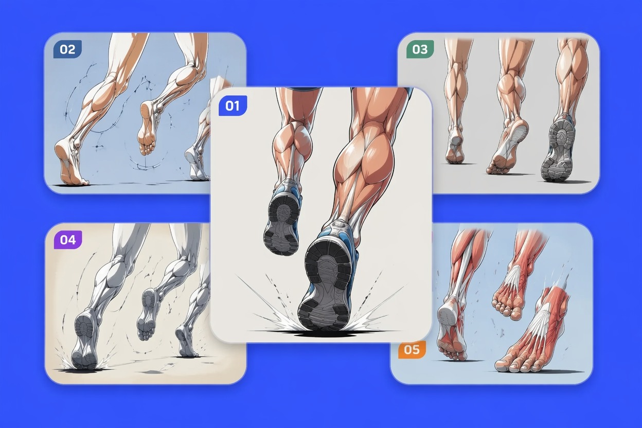 Dynamic Action Step — AI Feet Generator
