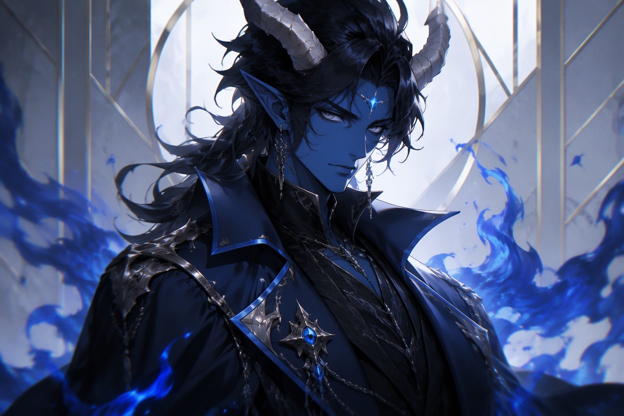 Render a Polished Dark-Fantasy Portrait