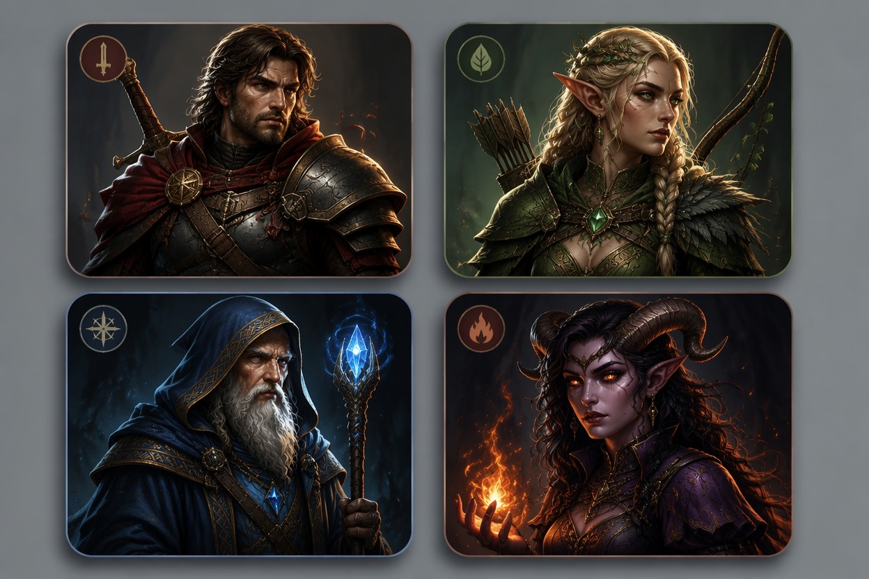Build Portraits for Campaign Sheets