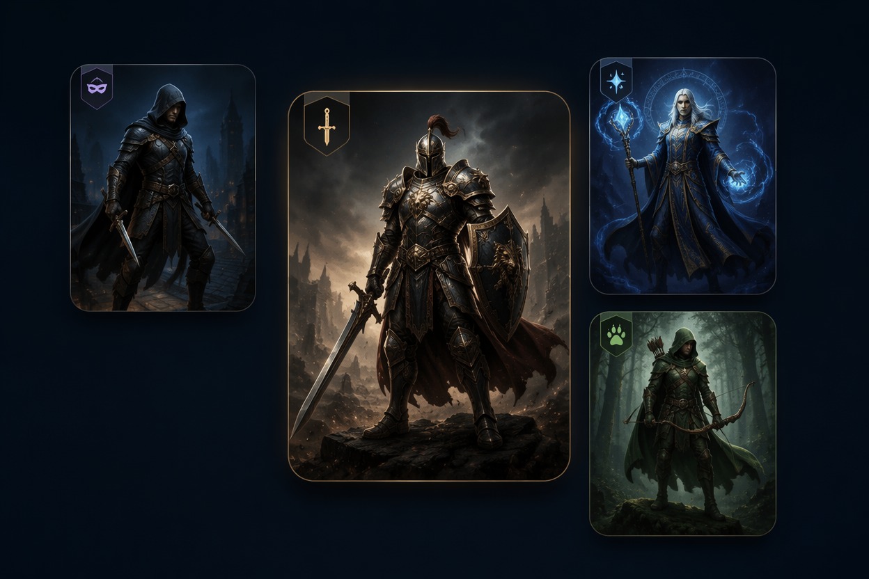Generate Class-Driven Heroes