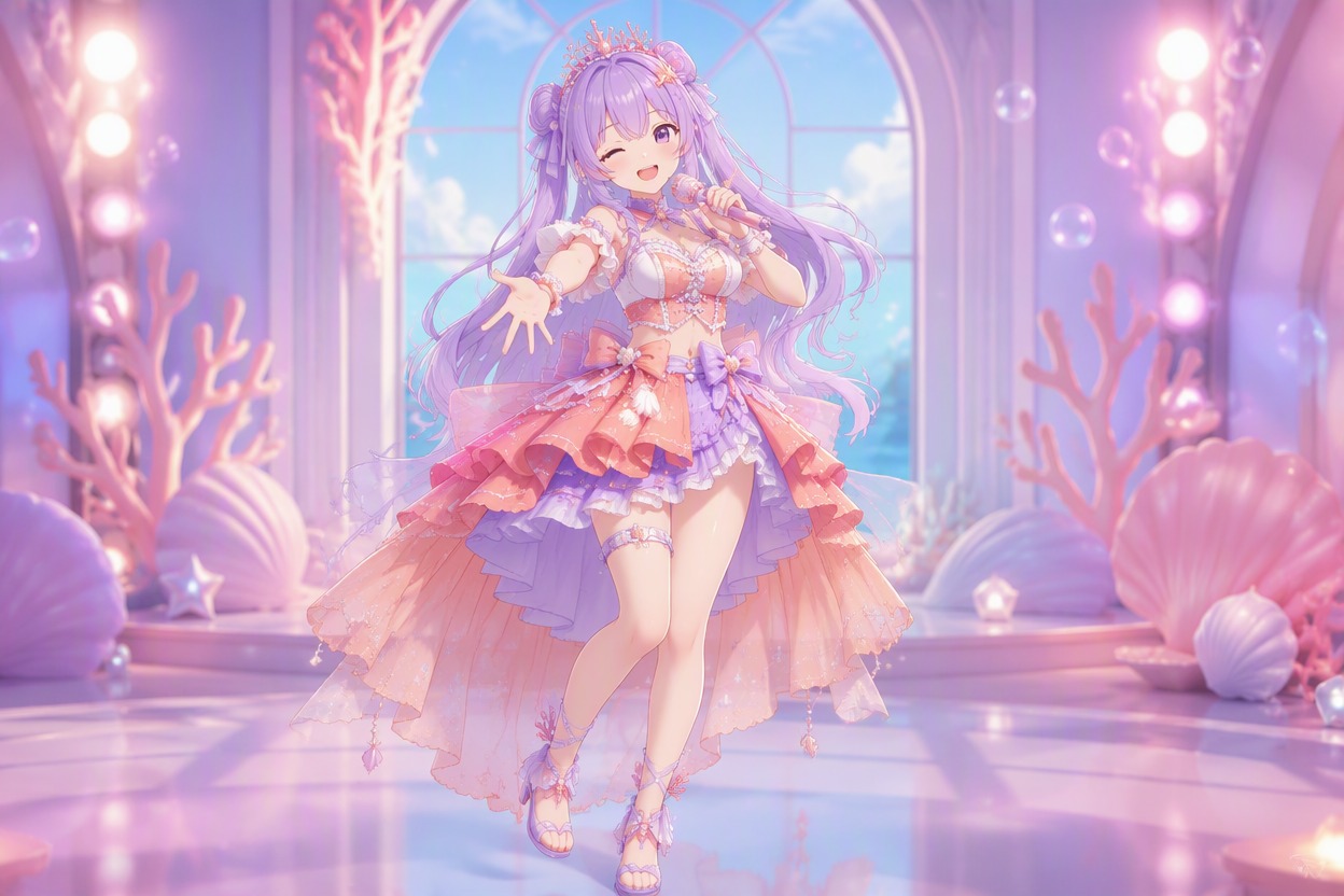 Soft Cel-Shaded Idol
