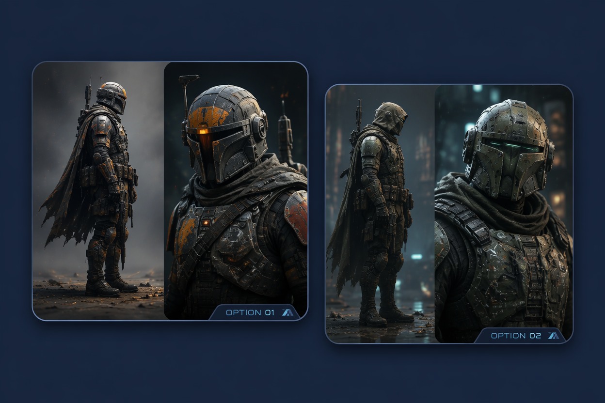 Build Armored Hunter Concepts