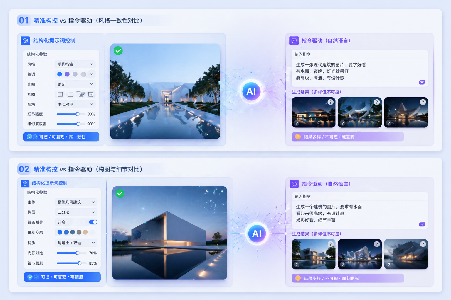 AI image generator comparison showing instruction-led workflow control