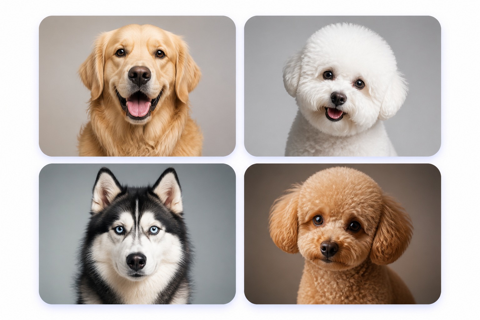 Generate dog portraits