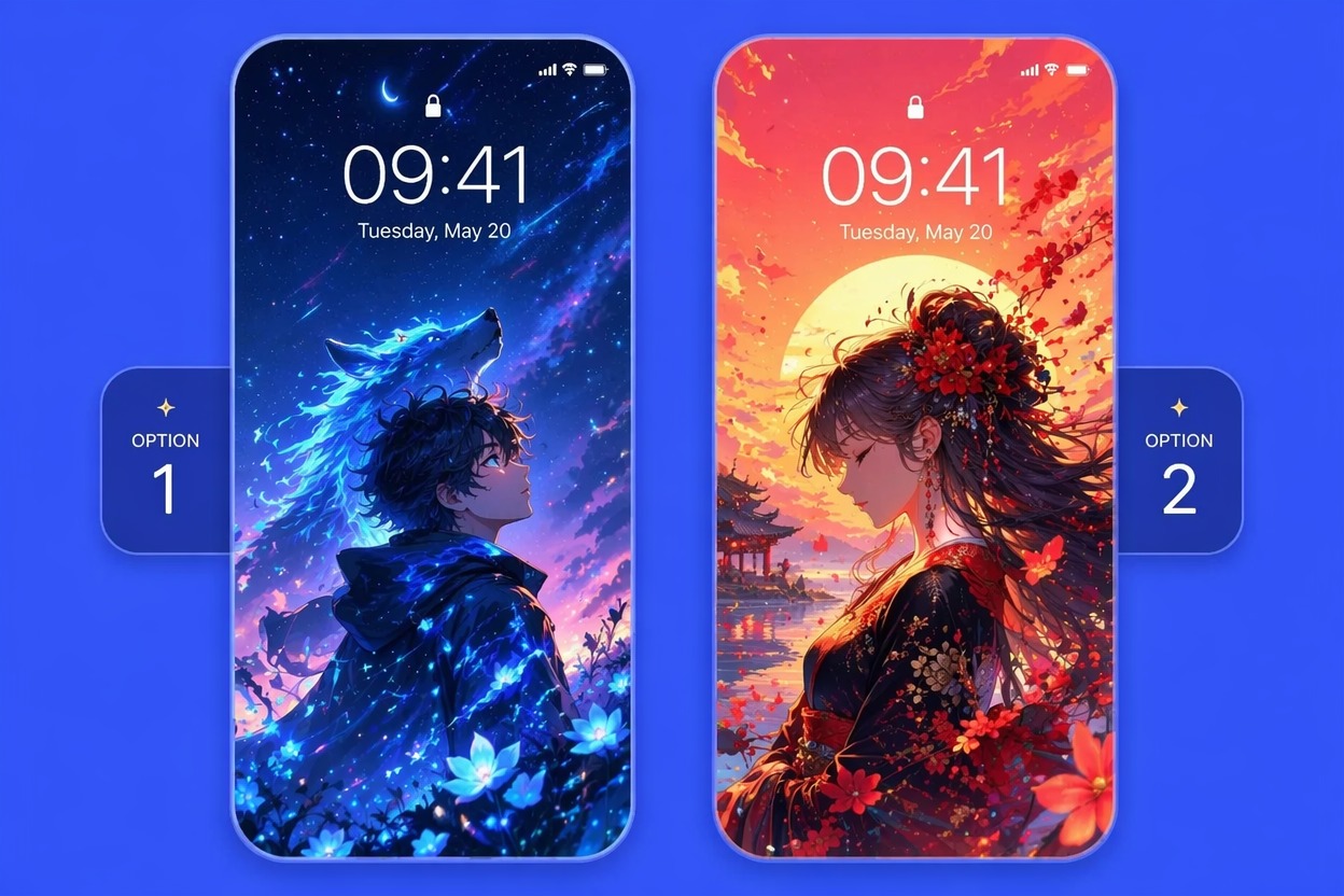 Create Anime Screen Art