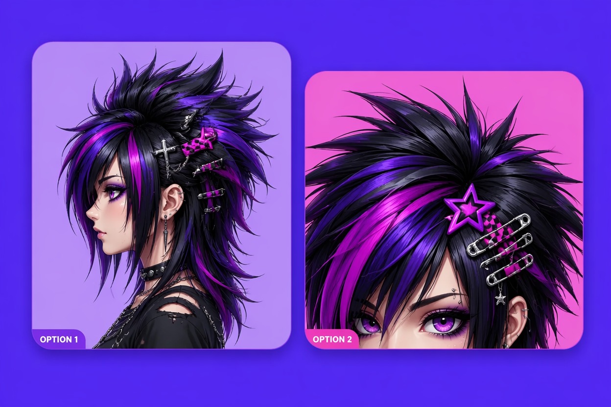 Build the Hair Silhouette First