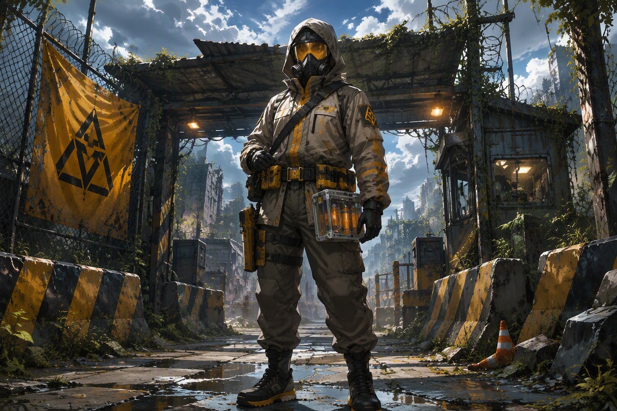 Apocalypse faction character with role-specific equipment and colors